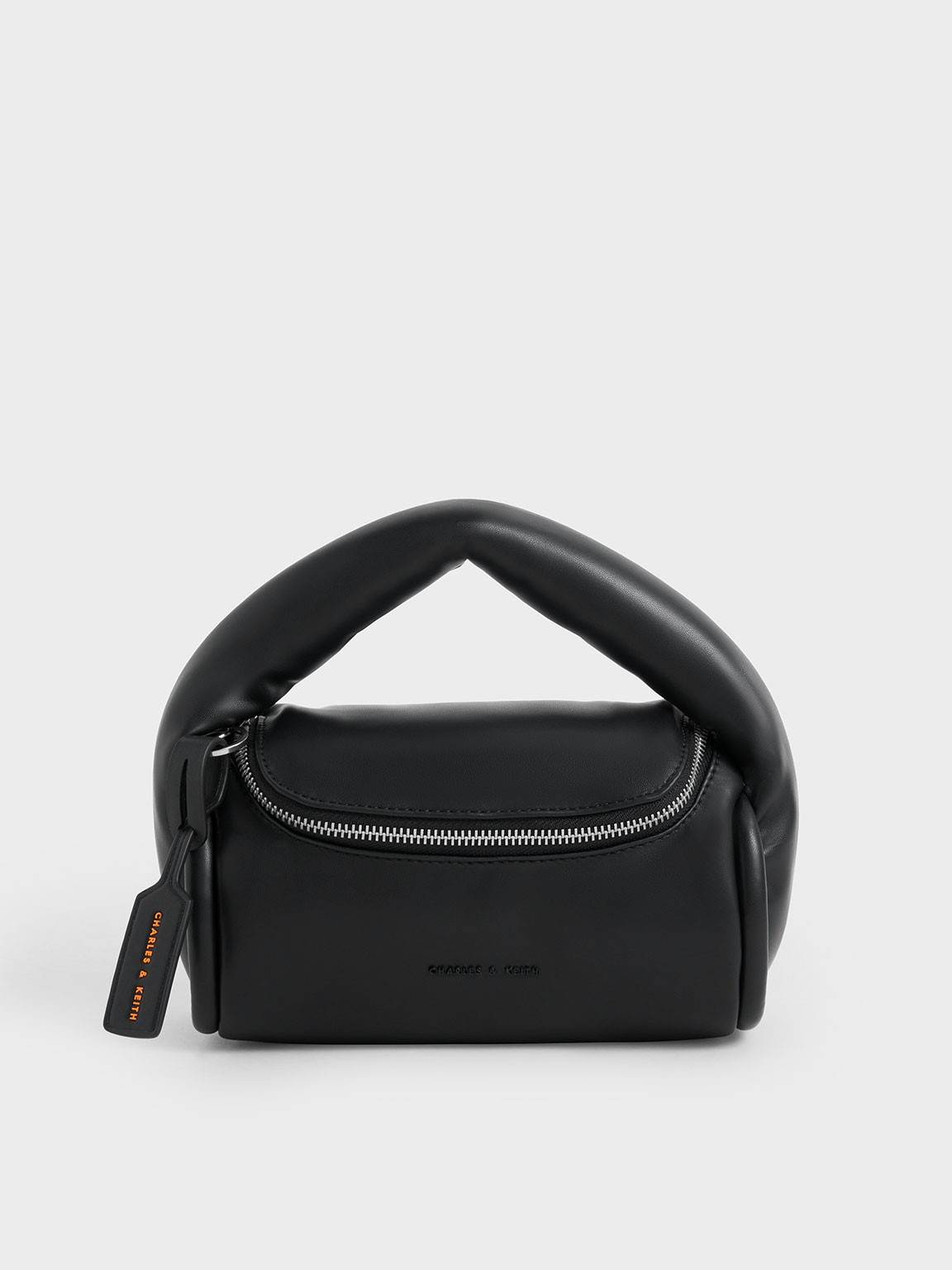Yama Padded Cylindrical Bag | Charles & Keith US