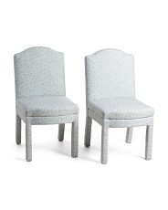 Set Of 2 19x36 Sami Fully Upholstered Chairs | Chairs & Seating | Marshalls | Marshalls