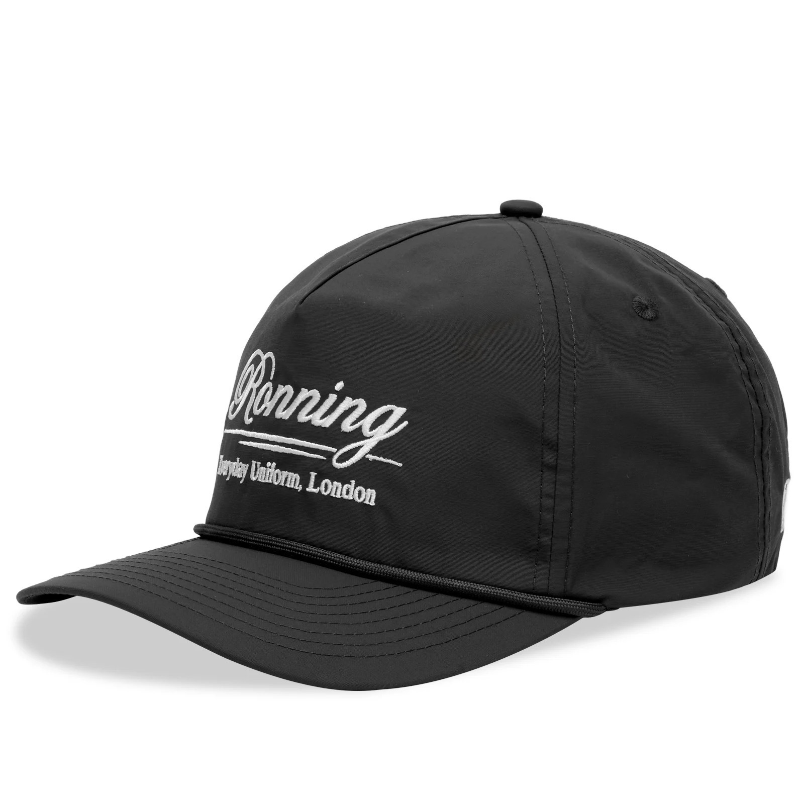 Ronning Men's Uniform Cap in Black | END. Clothing