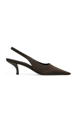 Satin Slingback Pumps | Moda Operandi (Global)