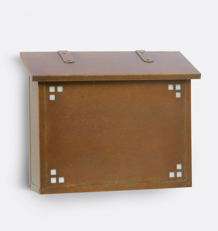 Wide Pasadena Mailbox | Rejuvenation