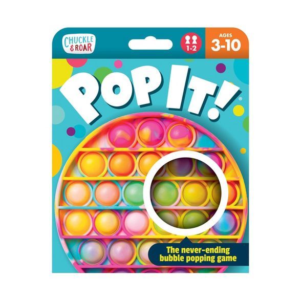 Chuckle &#38; Roar Pop It! Fidget and Sensory Game - Tie Dye | Target