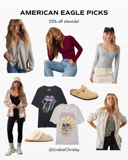 Things I will be snagging on sale at American Eagle during the LTK sale! The fall colors, sweaters and shoe options have me so excited to put cute outfits together for fall. #LTKsale #falloutfits #styleinspo #sweaterweather

#LTKSeasonal #LTKsalealert #LTKSale