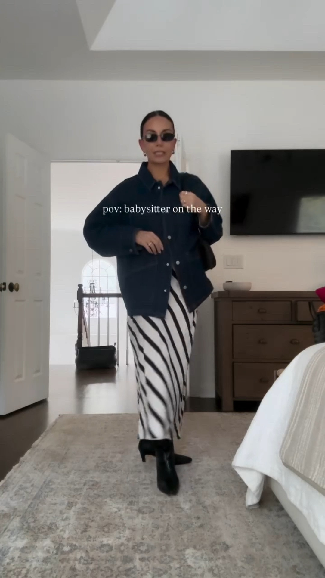 Celebrating being back to work with my favorite person in the whole world with a date night! ✨

Rating this date night outfit 10/10!! We had patio reservations so I knew it would be a little chilly. I love wearing a boxy jacket as a top! Worked perfect since I was feeling bloated too 😅 Thought this would be a super cute outfit for anyone who’s expecting too! 🤰🏻

#datenightoutfit #falloutfitinspo #easytowear #momstylelife #wearablefashion #denimjacket #fallboots 

Date night outfit, family picture outfit, denim jacket, tall boots

#LTKStyleTip #LTKShoeCrush #LTKFindsUnder50