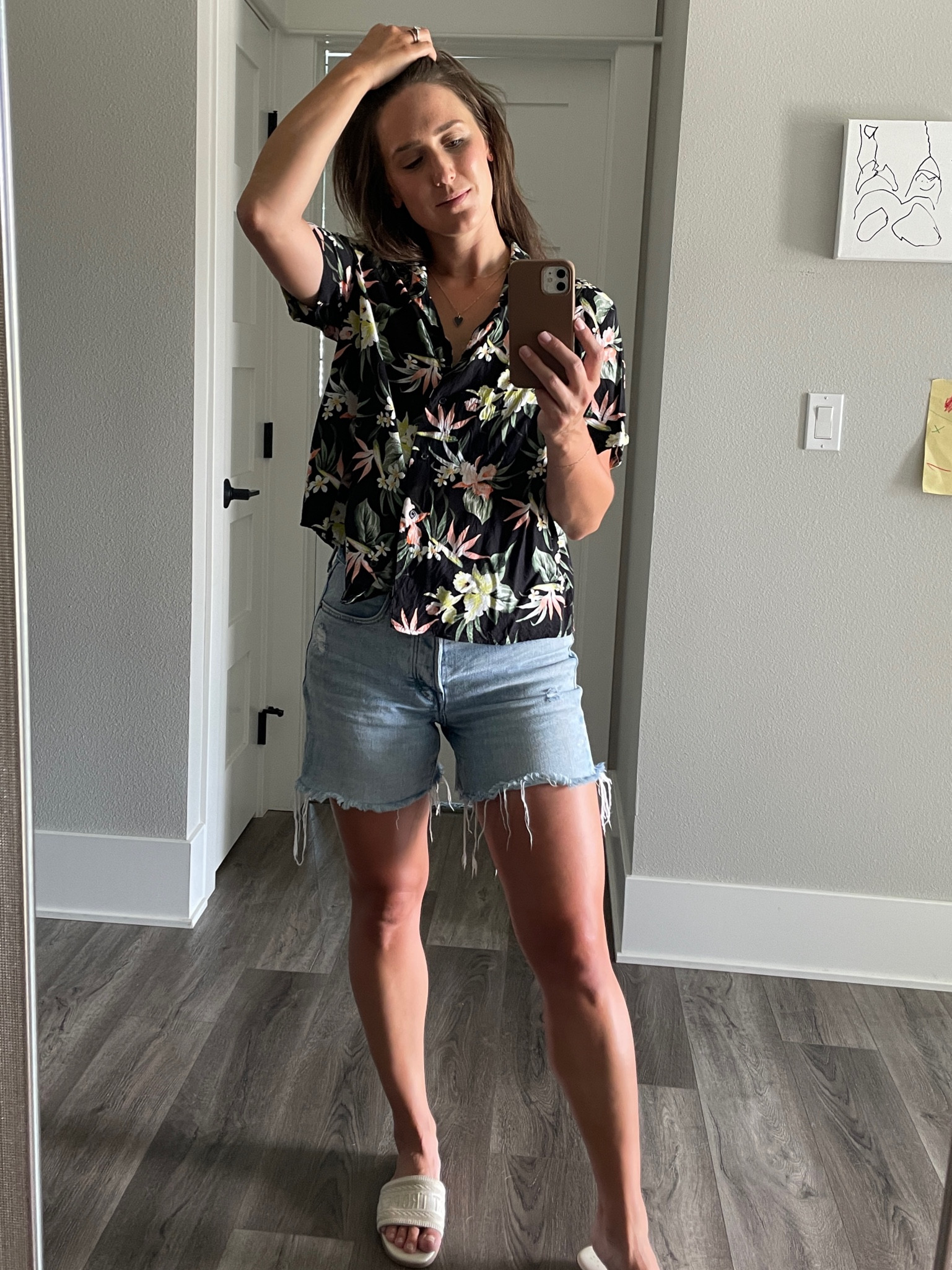 A camp shirt summer - this one is very old, but linked some others I’m eyeing! Love a splash of color or bold print. Such a great tshirt alternative. #summeroutfit #campshirt #jeanshorts #summertops 

#LTKFindsUnder100 #LTKSeasonal #LTKStyleTip