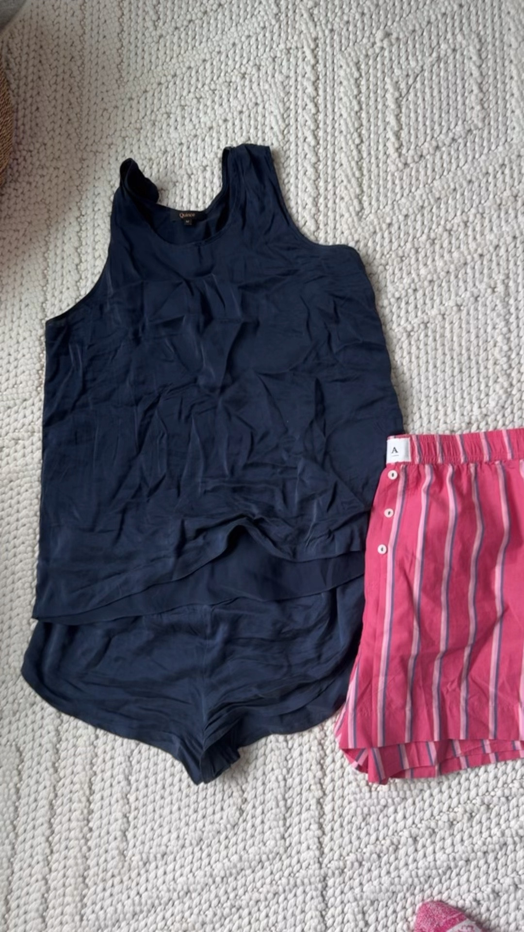 100% silk
Pajamas are a must in the heat! These are so breathable and lightweight plus take up no space in your suitcase and they’re affordable!

#LTKOver40 #LTKTravel #LTKFindsUnder100