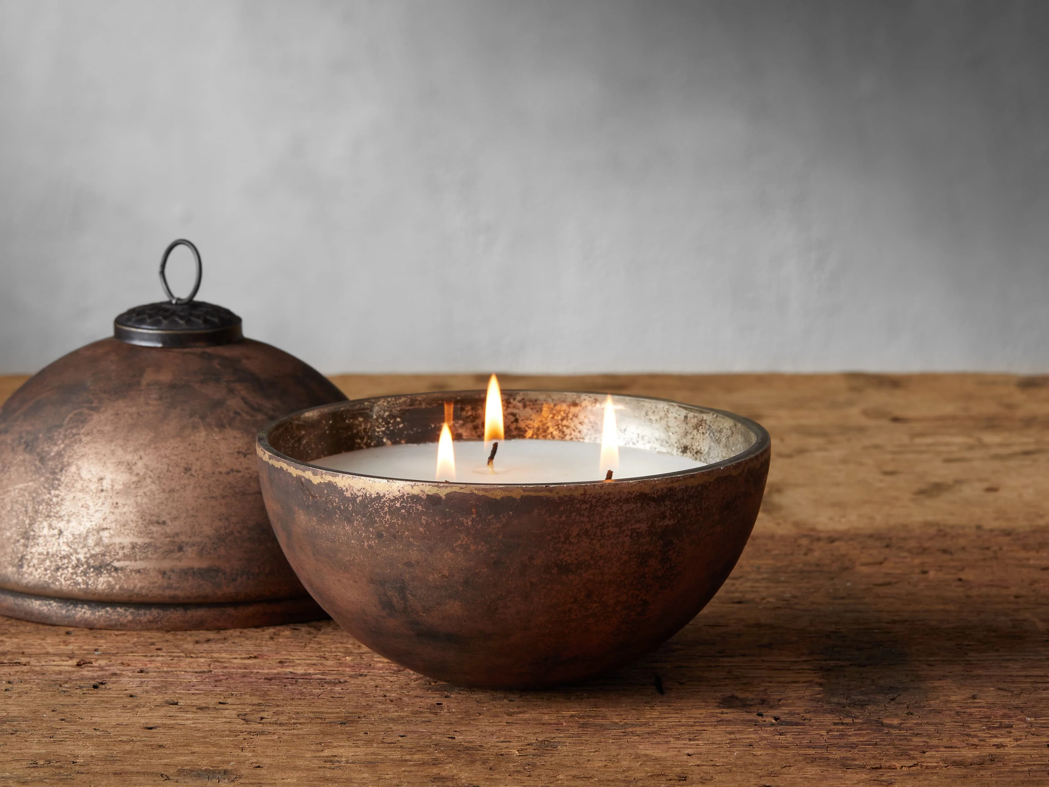 Oakwood Ornament Candle | Arhaus