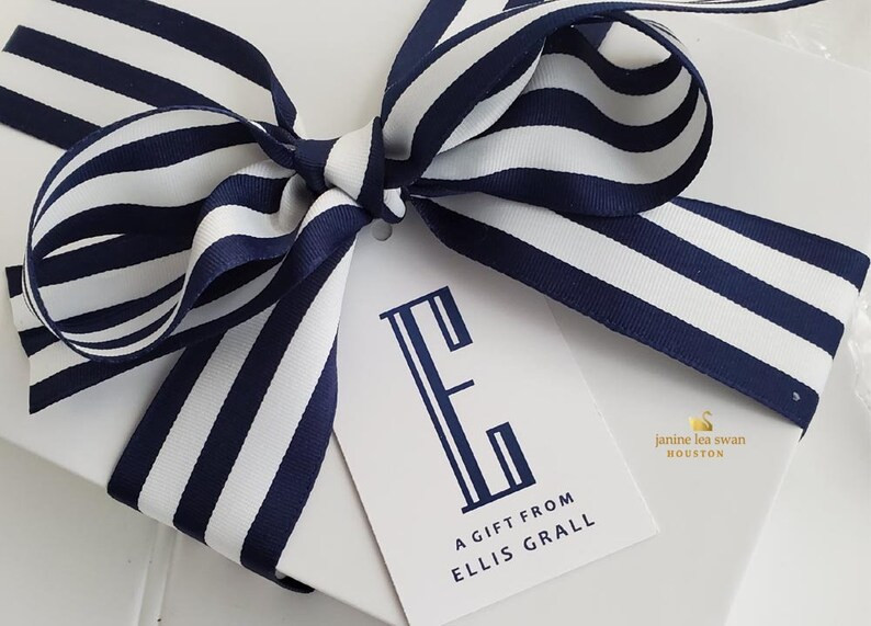 Masculine Gift Tags Gift for Him Personalized Gift Tags Gift Tag for Boys Custom Monogram Gift El... | Etsy (US)