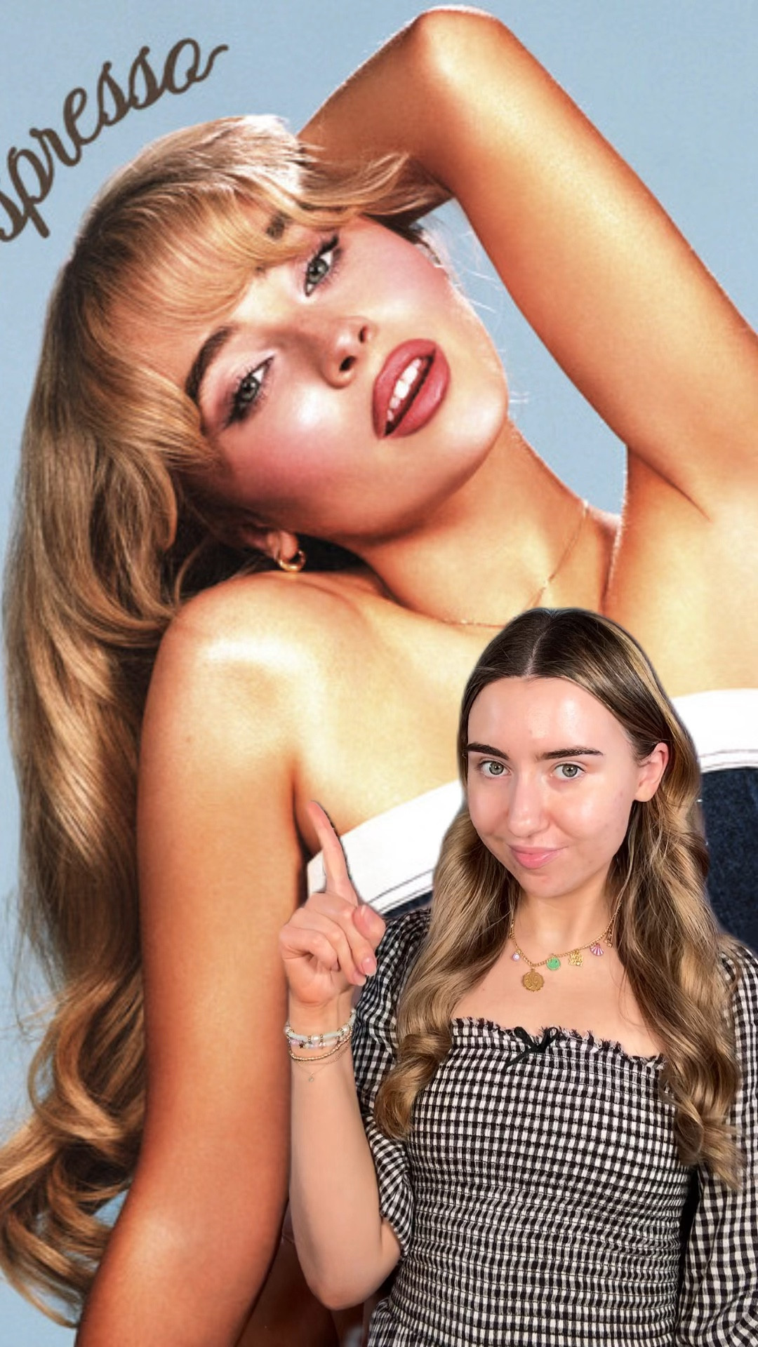 Sabrina makeup 🩵🤎