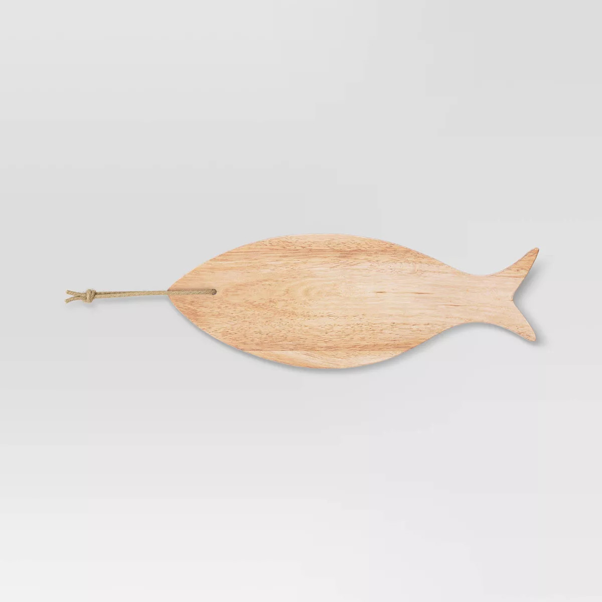 6.5" Wooden Fish Shape Serving Board with Rope - Threshold™ | Target