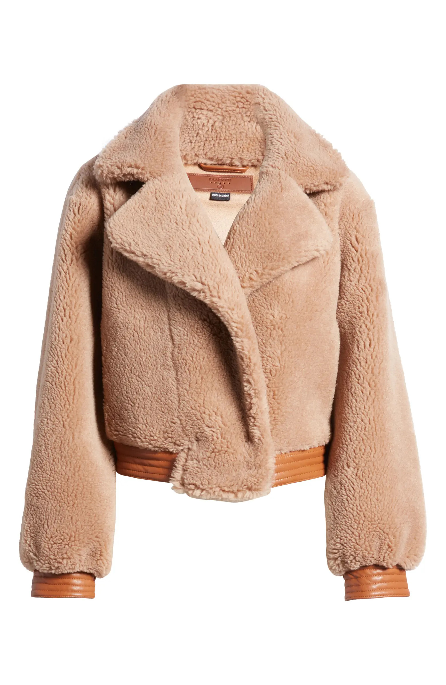 BLANKNYC Faux Shearling Teddy Coat | Nordstrom | Nordstrom