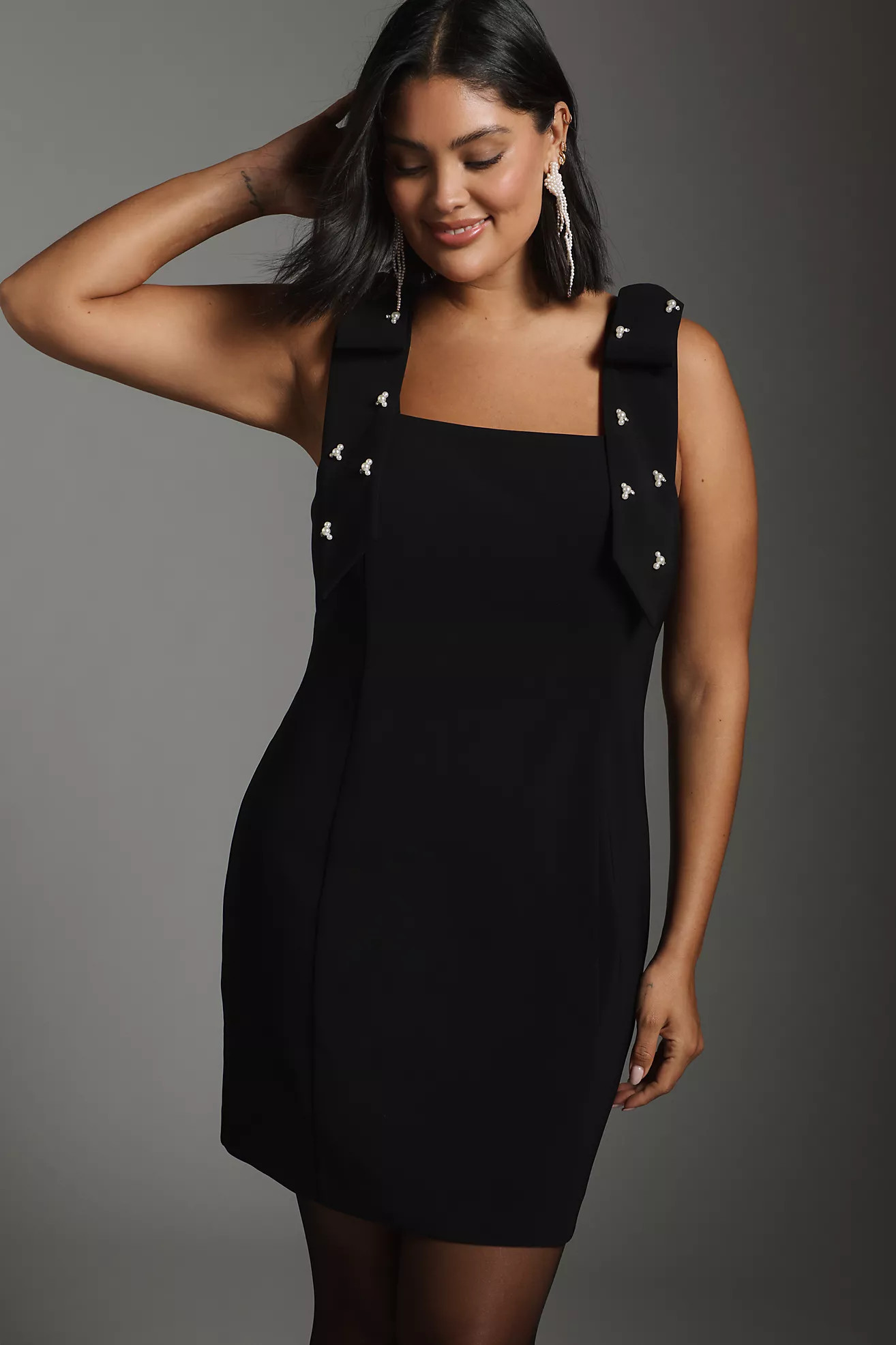 English Factory Deco Strap Mini Dress | Anthropologie (US)