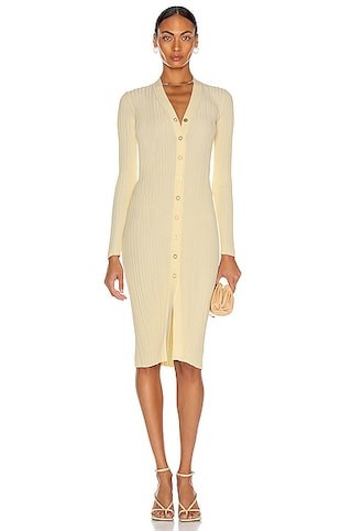 Float Rib Midi Dress | FWRD 