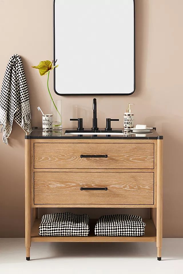 Montague Single Bathroom Vanity | Anthropologie (US)