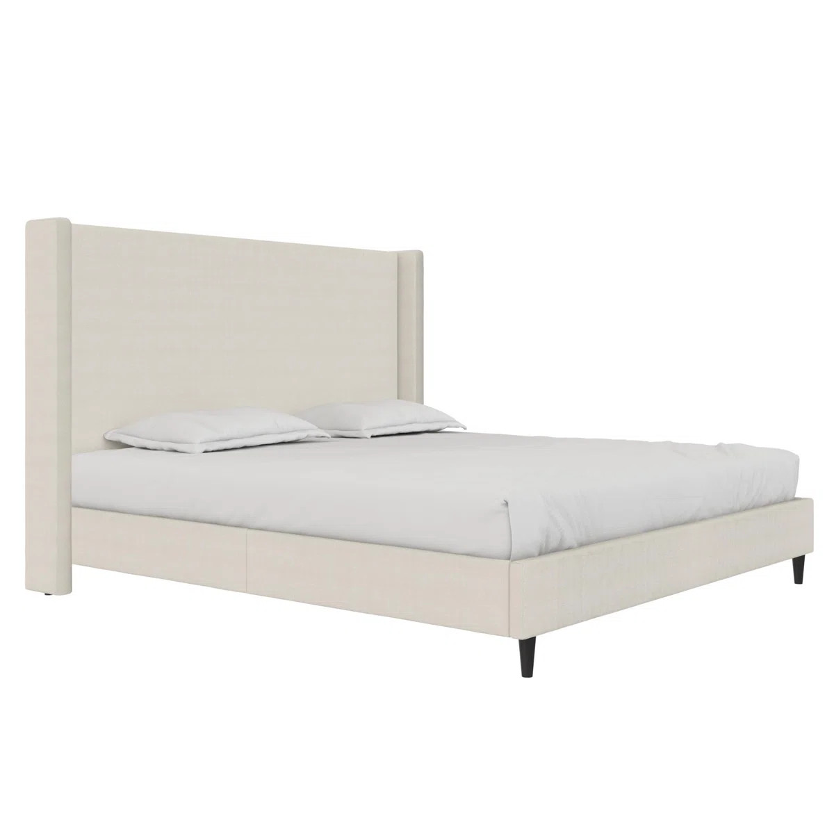 Birzer King Upholstered Wingback Bed | Wayfair North America
