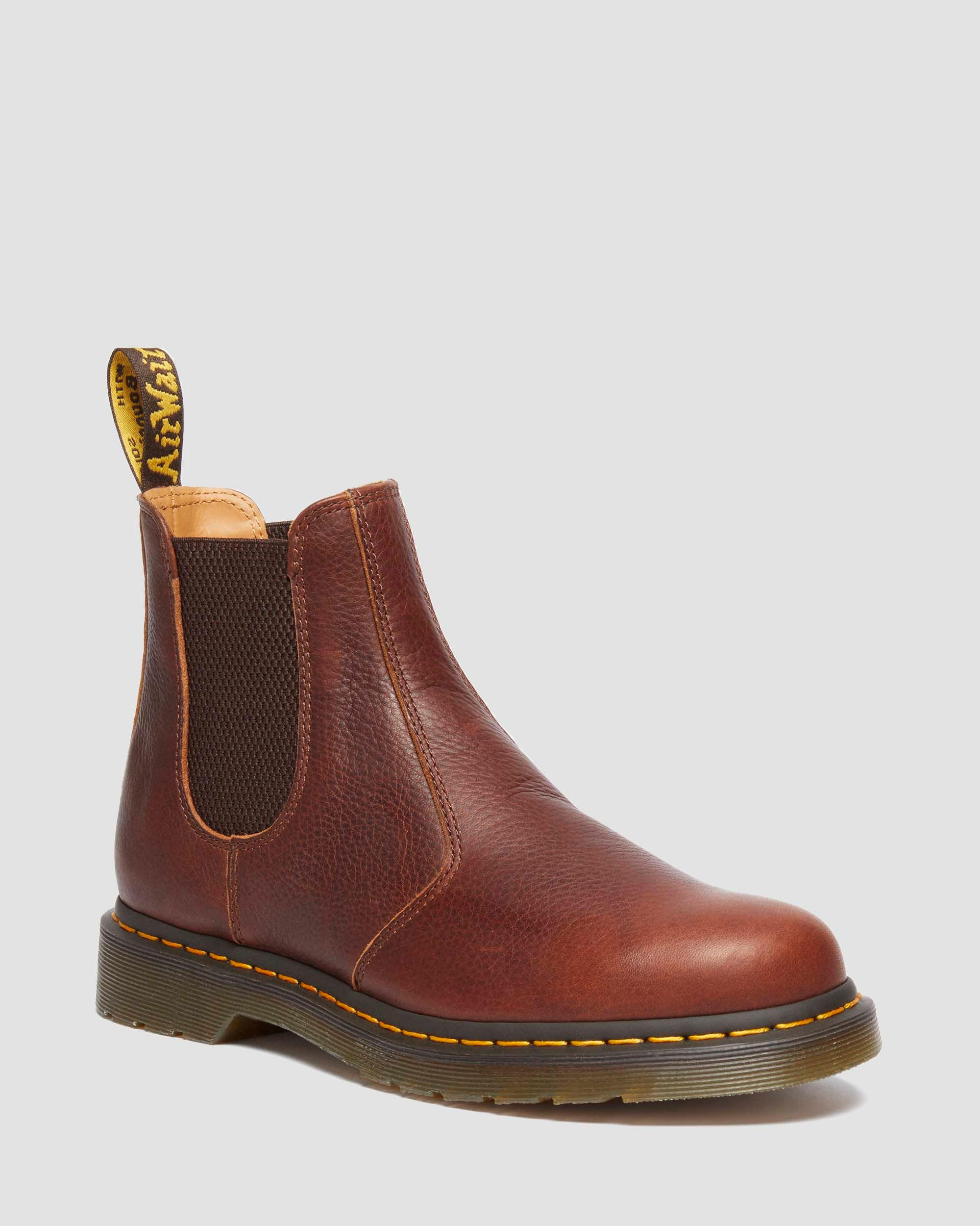 2976 Ambassador Leather Chelsea Boots in Cashew | Dr. Martens | Dr. Martens