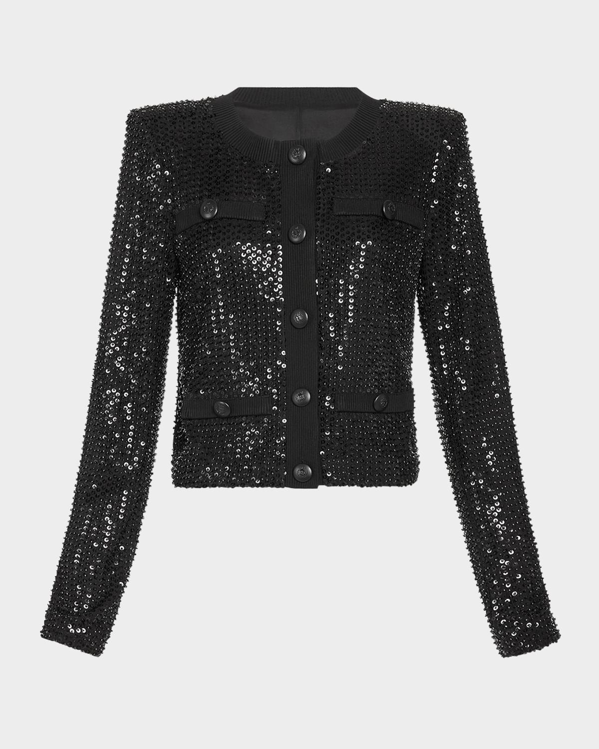 Anna Sequined Jacket | Neiman Marcus