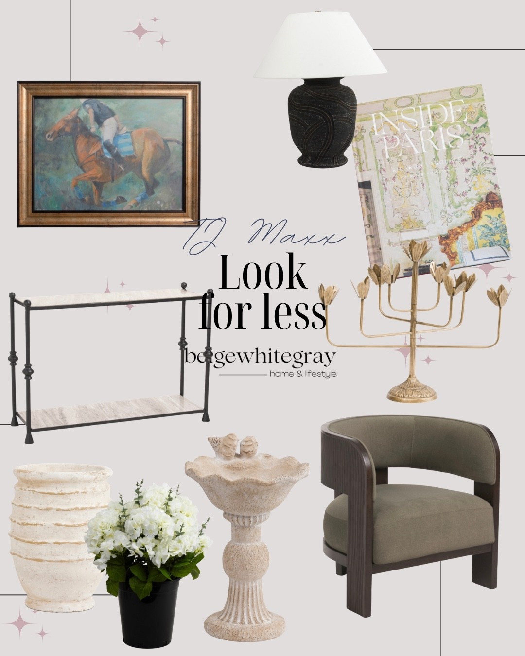 Spotted the best TJ Maxx home finds that look WAY more expensive than they are 🤍 From luxe decor to chic furniture — all under budget but over style ✨ #tjmaxx #homedecorfinds #lookforless

TJ Maxx home decor, TJ Maxx furniture finds, TJ Maxx look for less, affordable home decor, budget friendly furniture, designer look home decor, high end look for less decor, neutral home decor finds, modern home decor TJ Maxx


home decor finds, home furniture deals, affordable home styling, neutral home aesthetic, modern organic home decor, earthy home decor, living room decor ideas, coffee table decor, entryway decor, accent furniture finds

look for less, home decor, home furniture, budget home decor, affordable home finds, home inspiration, interior styling, home refresh ideas, designer inspired decor, trending home decor

#LTKHome