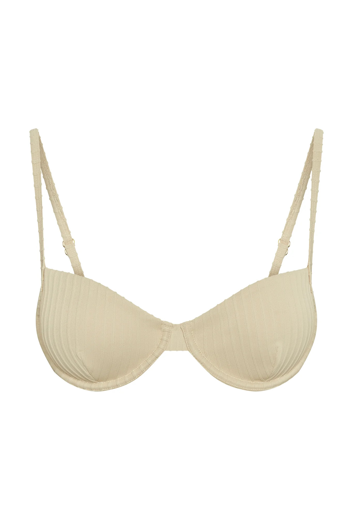 Capri Top - Vanilla Matte Rib | Monday Swimwear