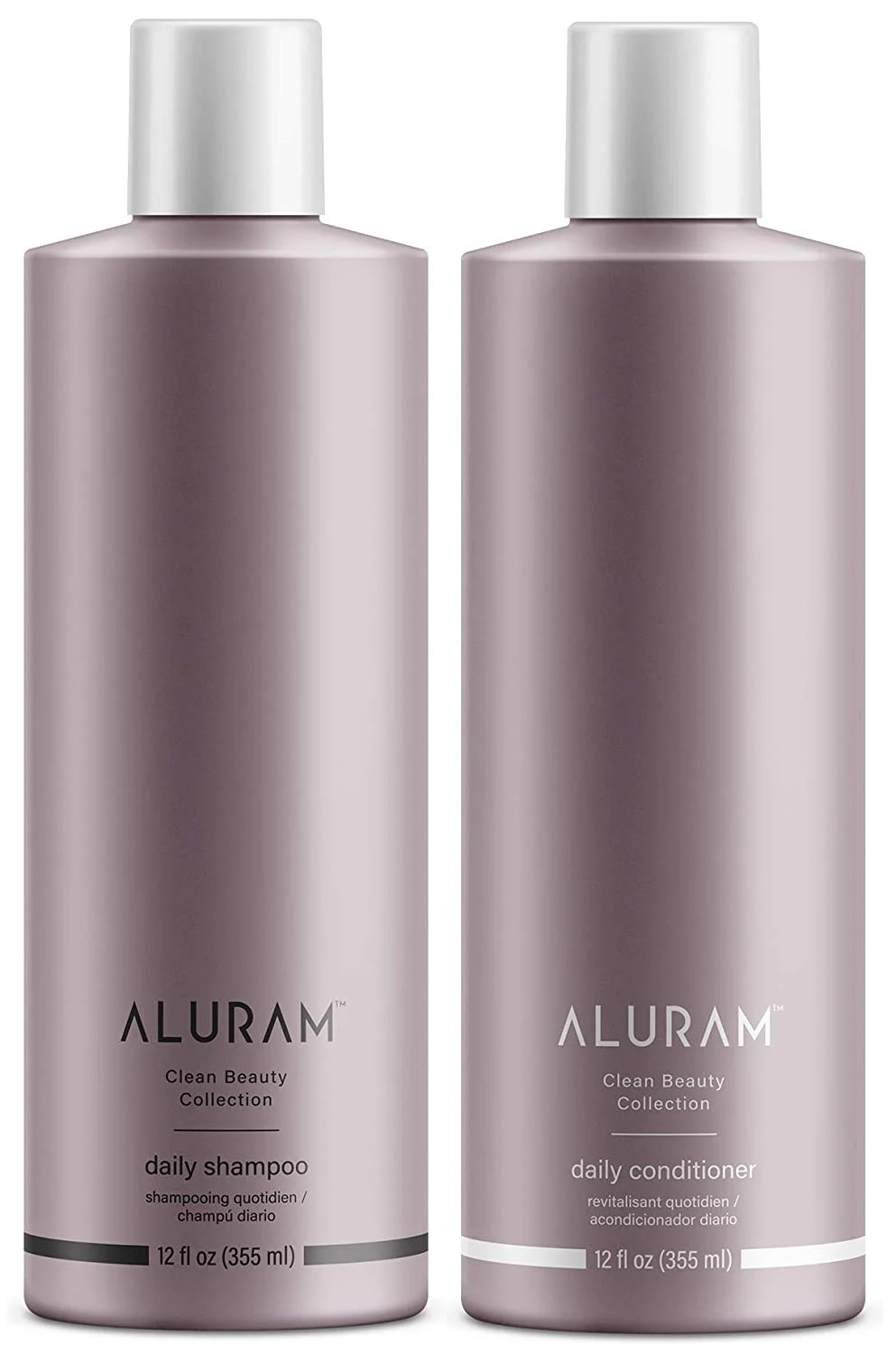 ALURAM Coconut Water Based Daily Hair Shampoo & Conditioner Set, 12 Fl Oz Each | Walmart (US)