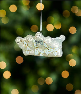 Southern Living Twelve Days of Christmas Collection Four Calling Birds Glass Ornament | Dillard's | Dillard's