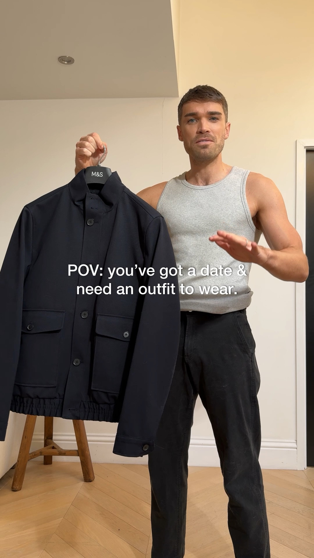 A simple but well put together mens outfit , perfectly suited to a date night you may have coming up. / date night outfit / mens outfit idea / mens fashion / mens jacket / mens jeans / mens boots / winter boots 

#LTKgrwm #LTKmens #LTKstyletip