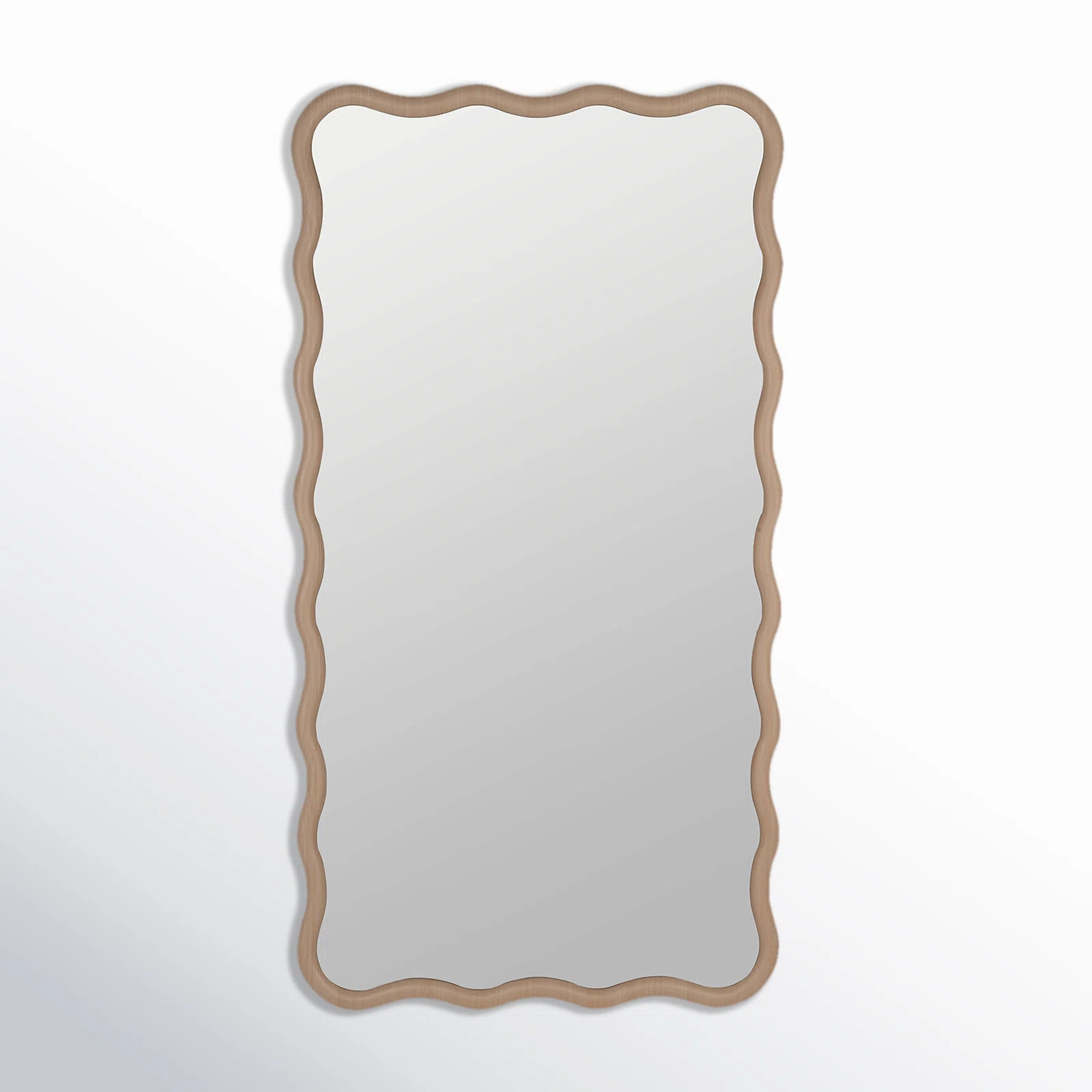 AllModern Andy Natural Floor Mirror | Wayfair | Wayfair North America