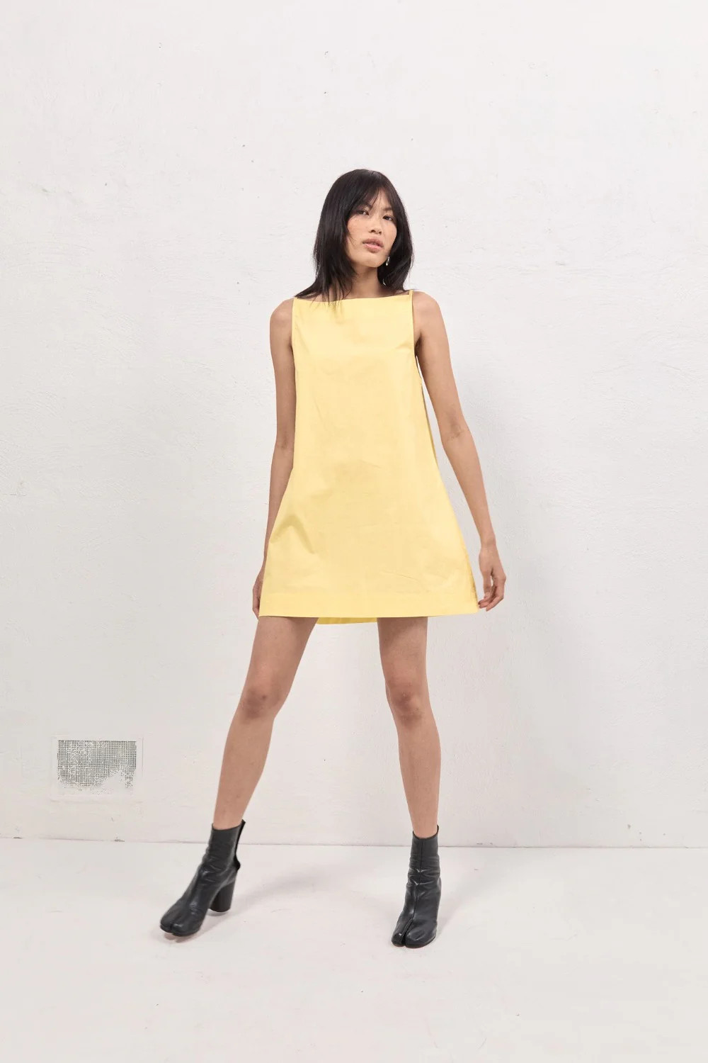 Tulli Mini Dress Lemon | VRG Grl