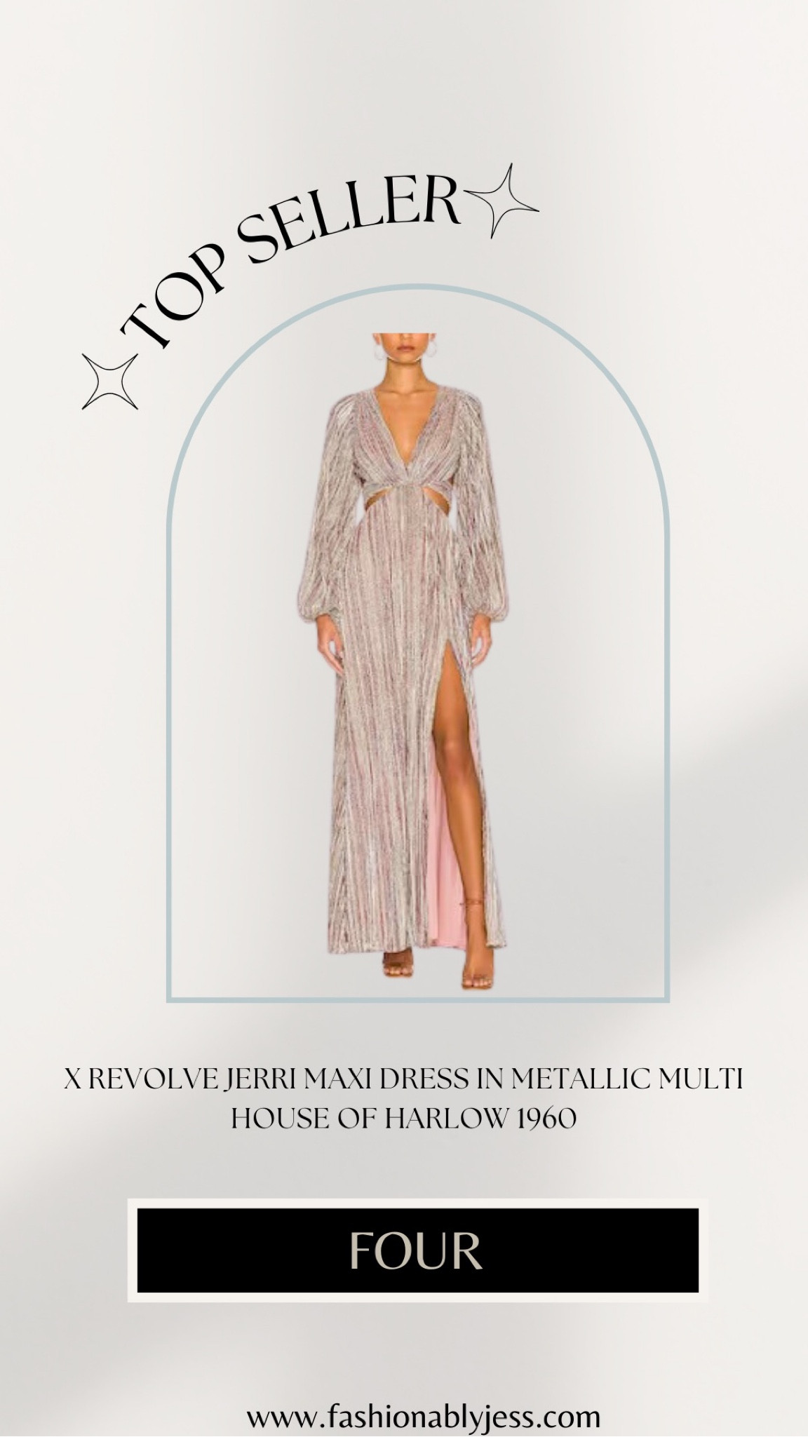 house of harlow jerri maxi dress fashionablyjess on LTK