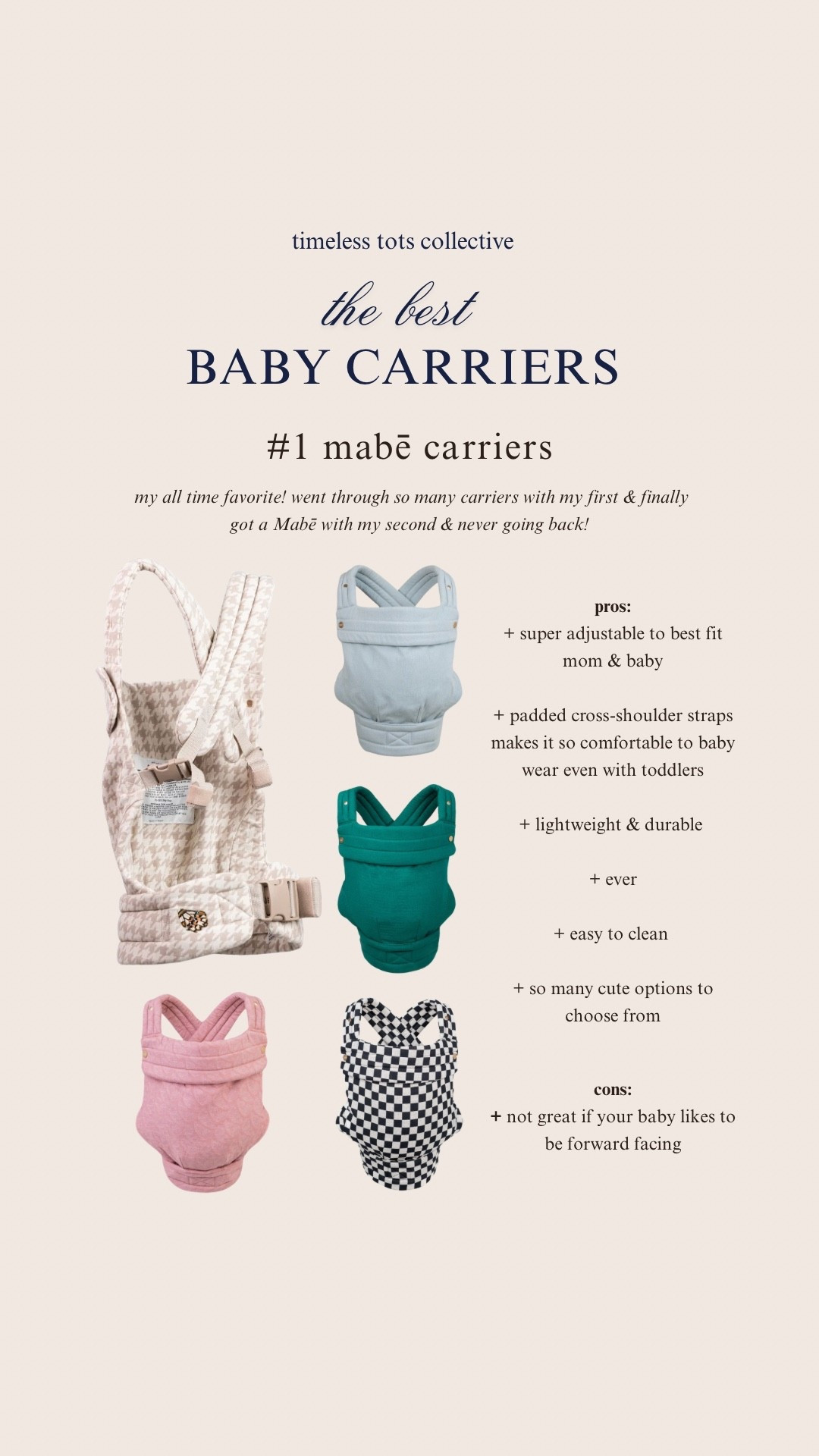 my favorite baby carriers as a mom of three!

#LTKBaby
