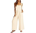 ANRABESS Women's 2 Piece Outfits Linen Pants Jumpsuit Matching Lounge Set Casual Summer Beach Vac... | Amazon (US)