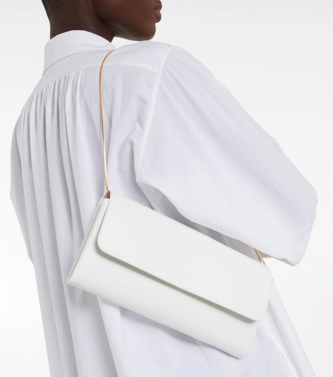 Aurora leather shoulder bag | Mytheresa (US/CA)