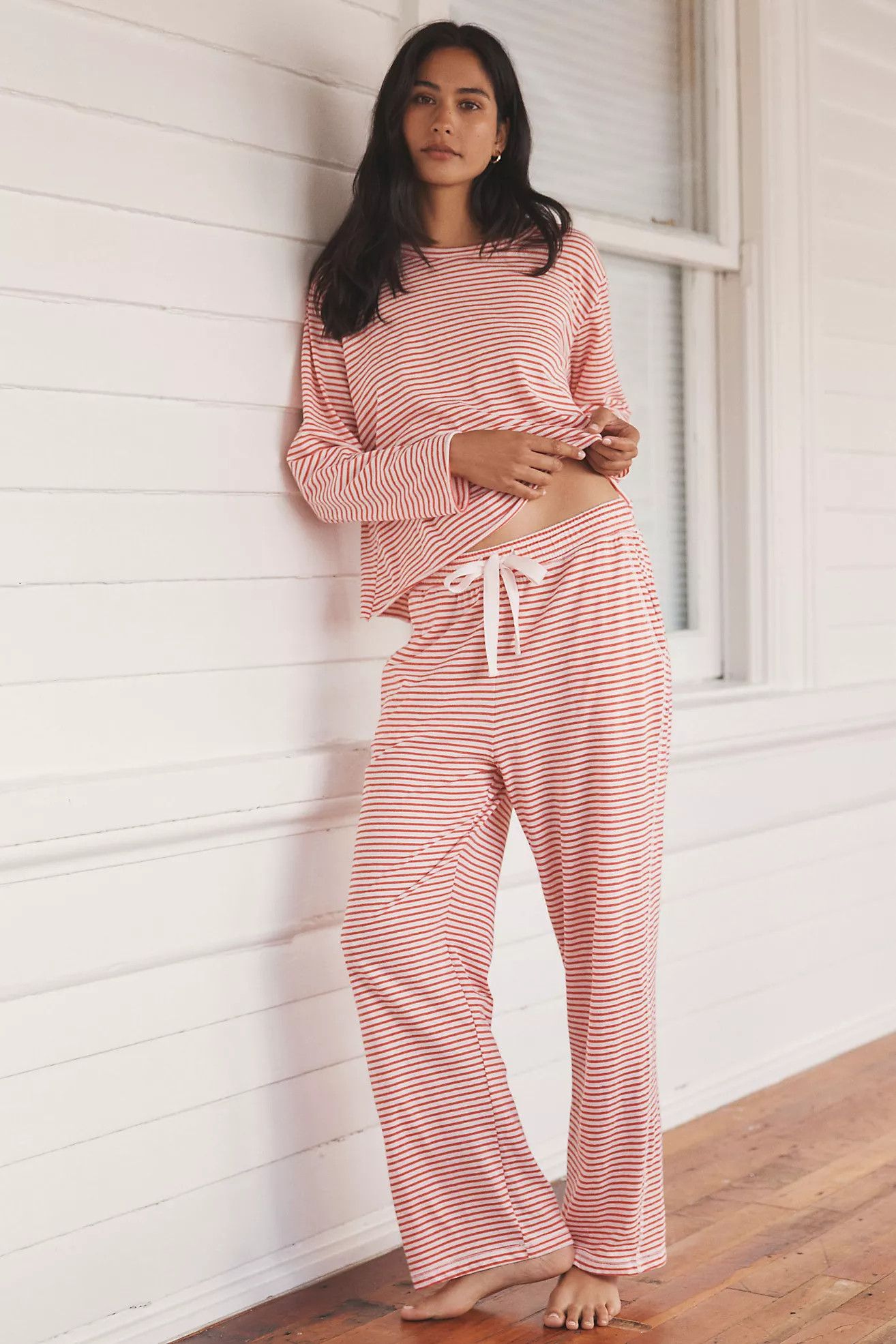 Papinelle Jada Knit Pajama Set | Anthropologie (US)