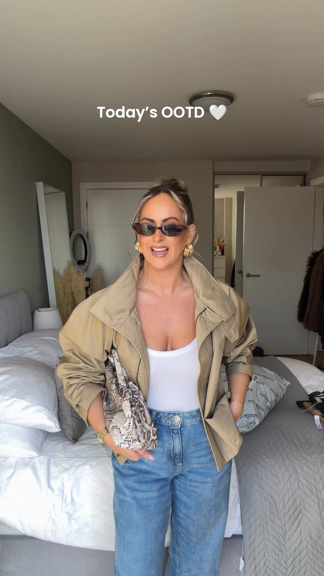 Today’s spring OOTD 🤎

I’m a uk size 10, 5ft4;
Trench - small
Bodysuit - mediumm
Jeans - size 10 regular 

I’ve linked similar for pieces sold out!
#ltkspring #ltkdenim spring outfit, denim styling, Primark jeans, trench coat 

#LTKSpringSale #LTKgrwm #LTKootd