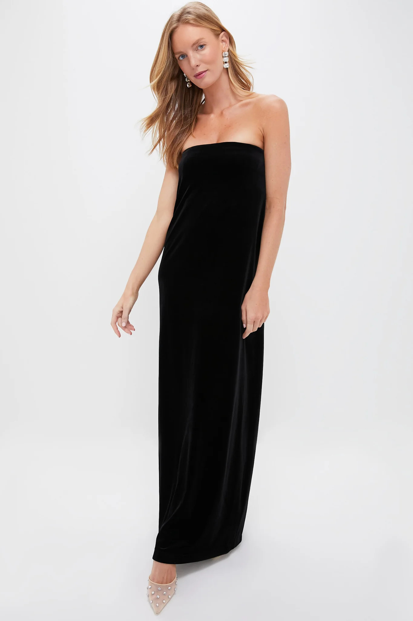 Black Velvet Sonya Dress | Tuckernuck (US)