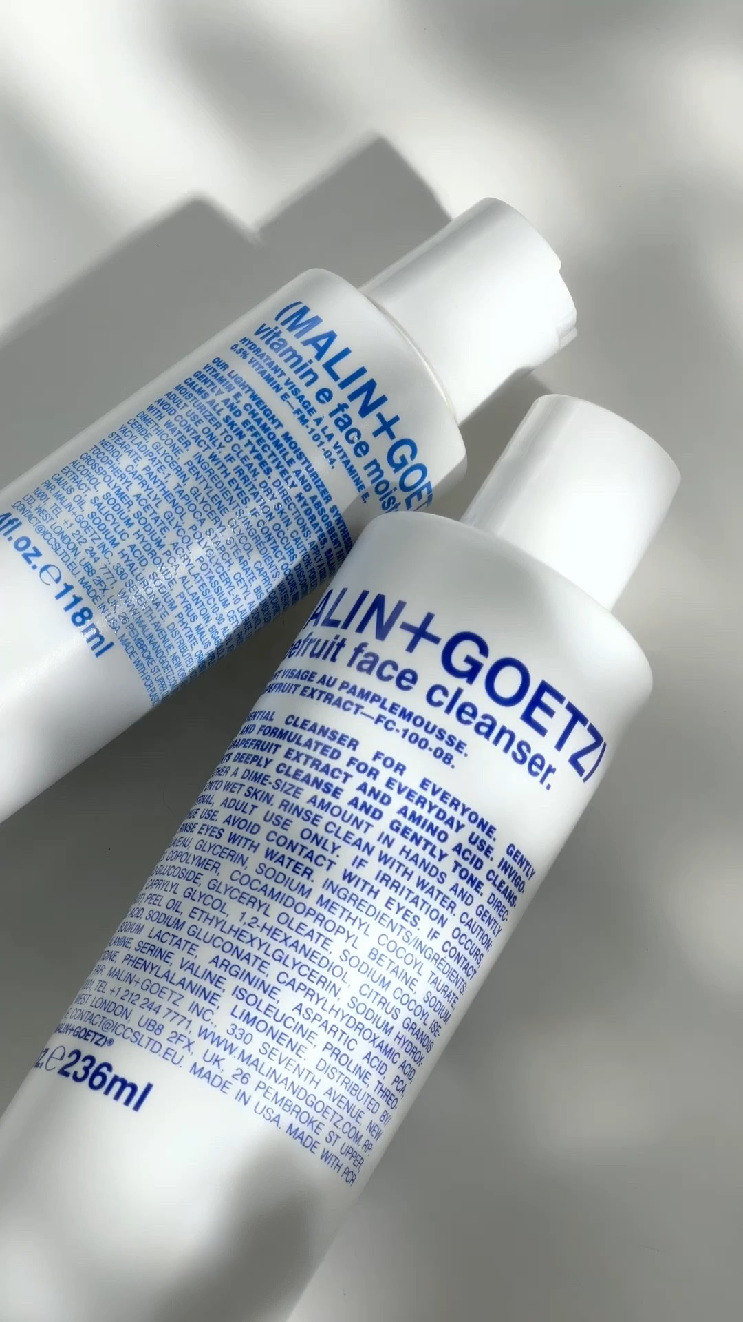 currently really enjoying this minimalist skincare regimen duo from @malinandgoetz .

🍊🧼 grapefruit face cleanser - a refreshing deep cleanse that brightens, tones and tightens pores.

💦🧴vitamin e face moisturizer that delivers double the hydration!!

Only a two-step skincare regimen to hydrate and balance the skin 

#LTKbeauty