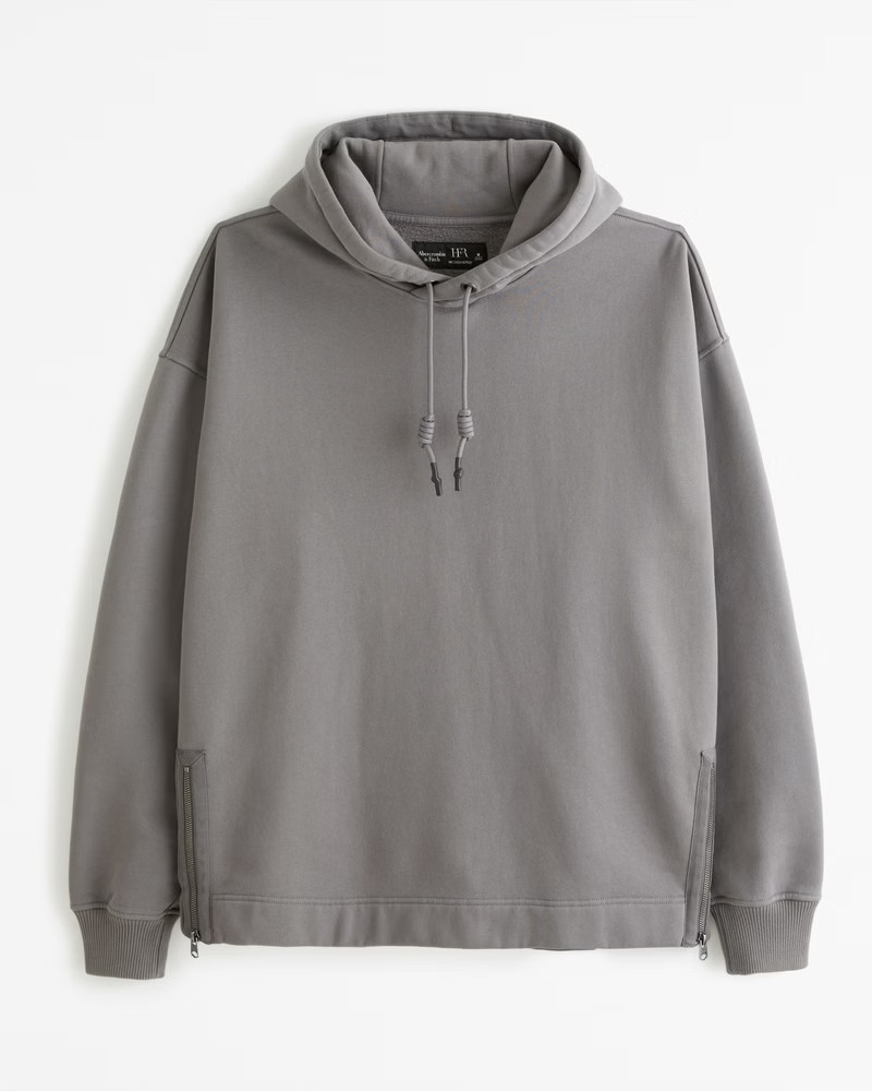 Men's Premium Heavyweight Popover Hoodie | Men's Clearance | Abercrombie.com | Abercrombie & Fitch (US)