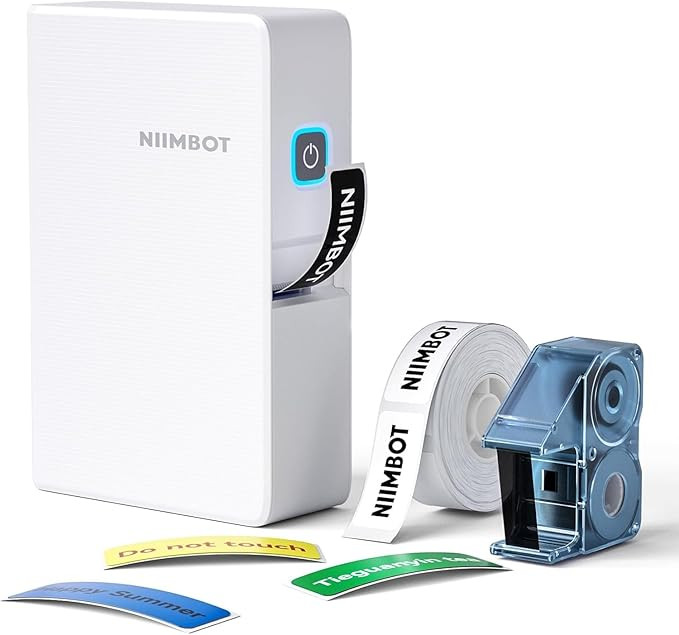 NIIMBOT N1 Label Maker with Tape, Portable Bluetooth Label Printer Support Color Printing, Mini S... | Amazon (US)