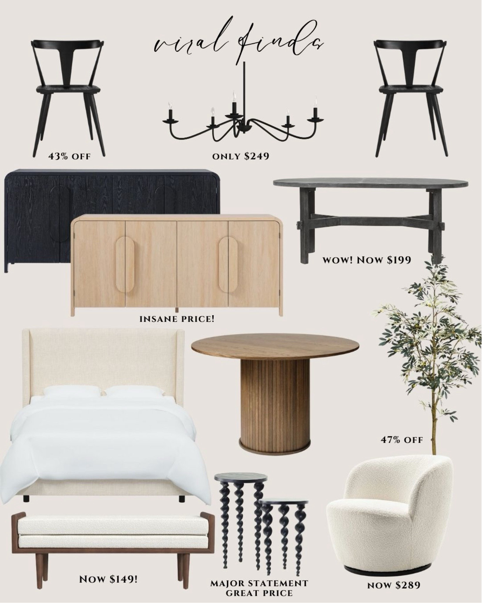 Wayfair favorite finds. Modern home furniture 

#LTKHome #LTKSaleAlert