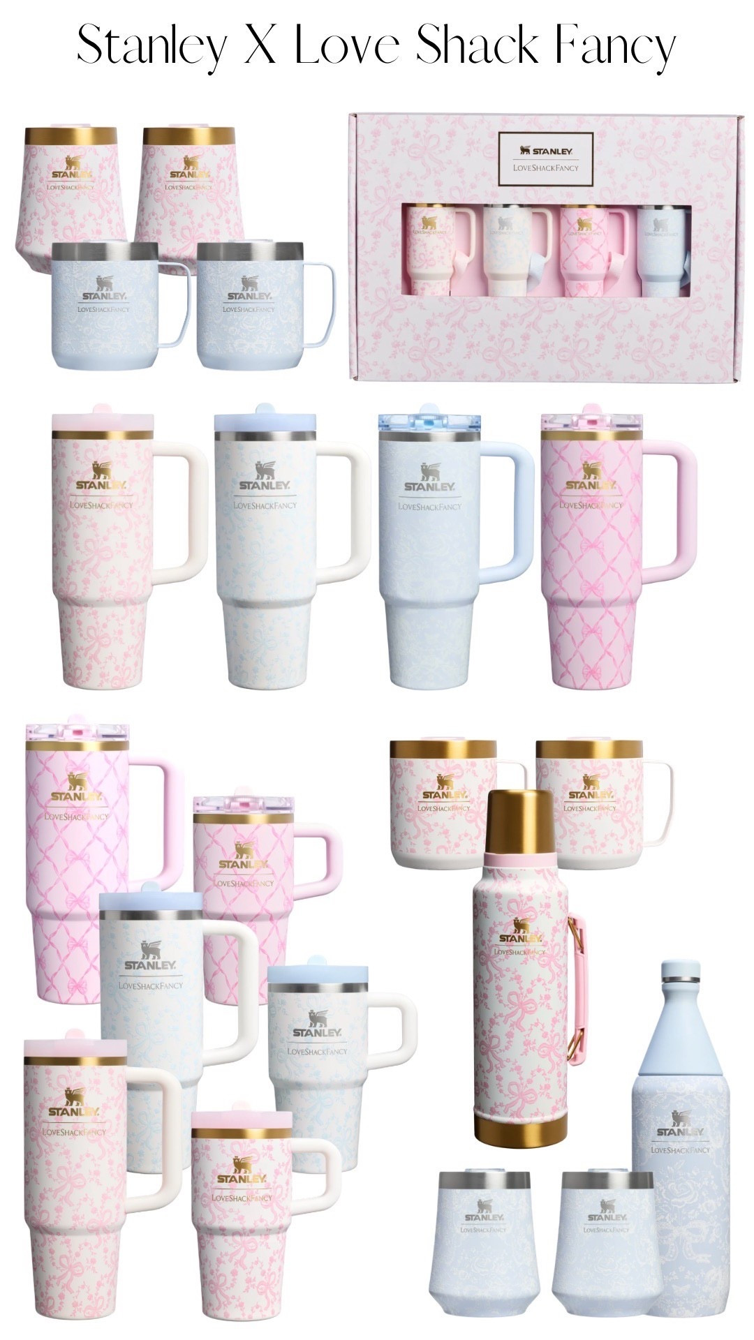 Grab your Stanley x Love Shack Fancy gifts bc somehow they are still available!! These are the cutest and highest quality!! 

#LTKmomlife #LTKFindsUnder50 #LTKFindsUnder100