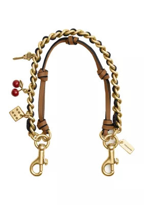 COACH Women's Swag Bag Charm, Brown | Belk