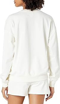 The Drop Women's Margot Loose Long Sleeve Crewneck Drop Shoulder Sweatshirt | Amazon (US)