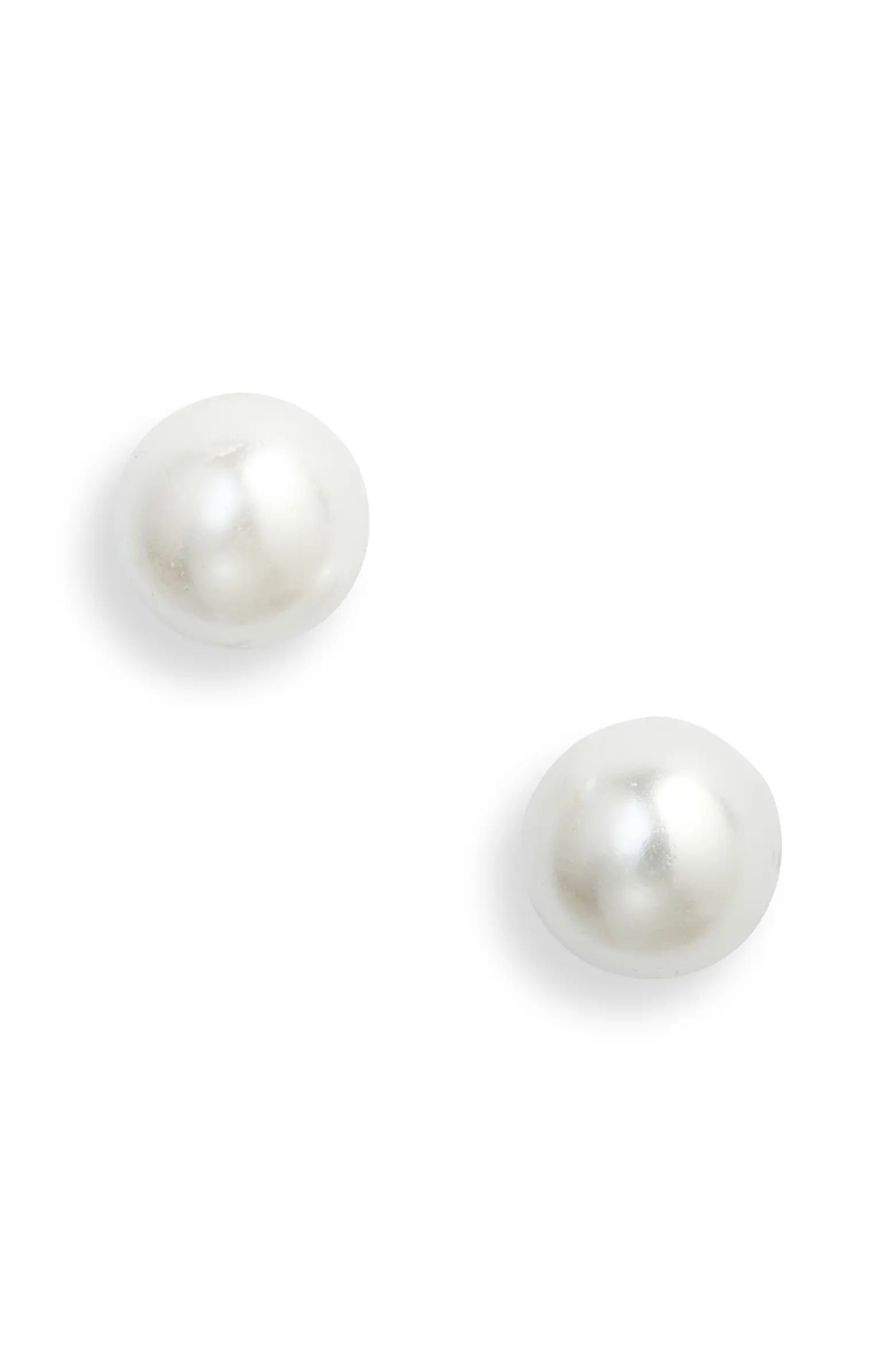 Nordstrom 5mm Imitation Pearl Stud Earrings | Nordstrom | Nordstrom