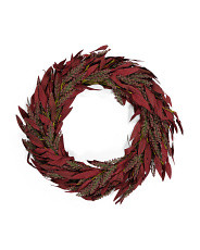 24in Lavender Leaf Wreath | Marshalls