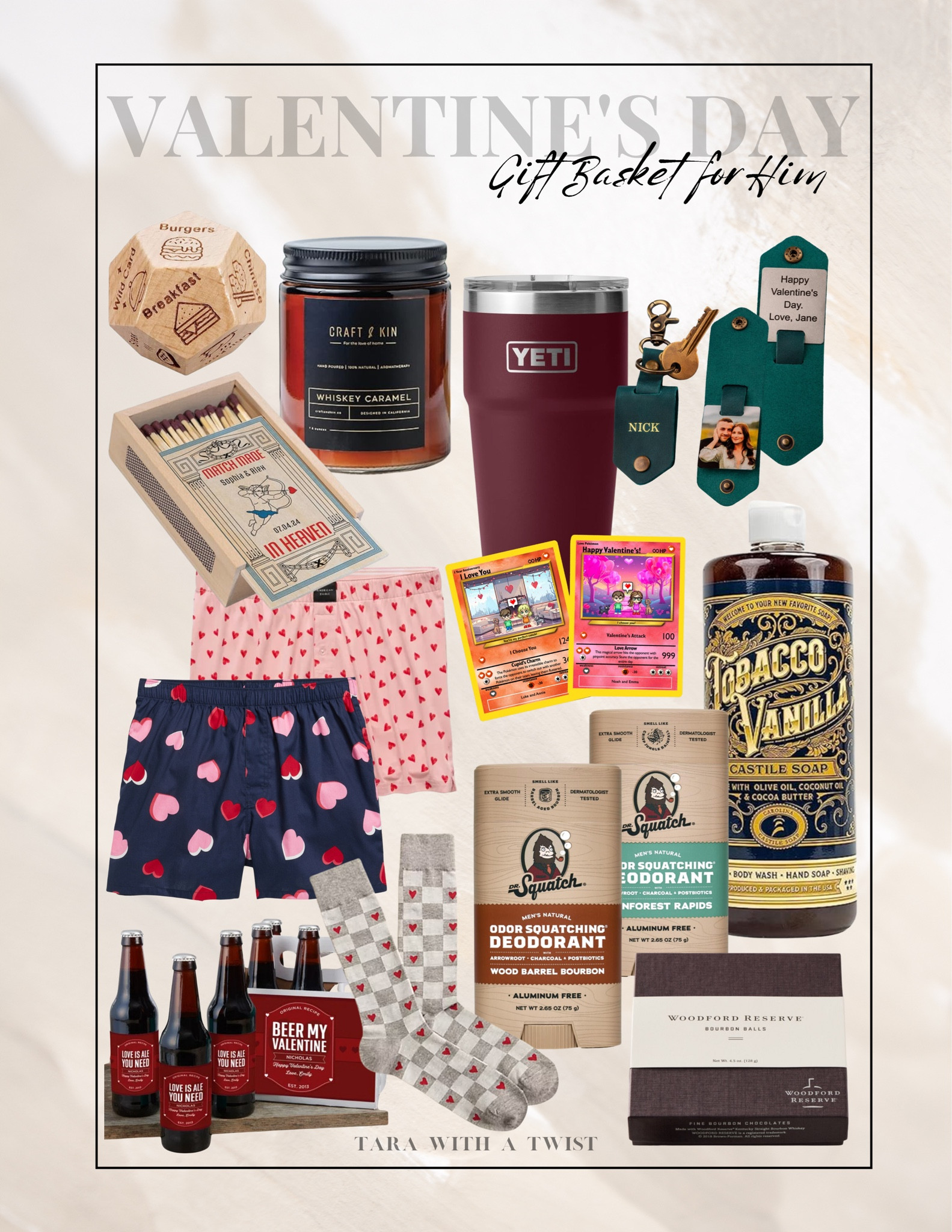 Valentine’s Day Gifts for Him! Basket stuffers gift ideas for him! 

Valentine’s Day Gift Basket for Him. Valentine’s Day. Gifts for Him. Gift Guide. 

#LTKSeasonal #LTKGiftGuide #LTKMens