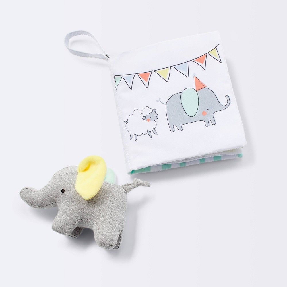 Baby Book and Plush Elephant - Cloud Island | Target