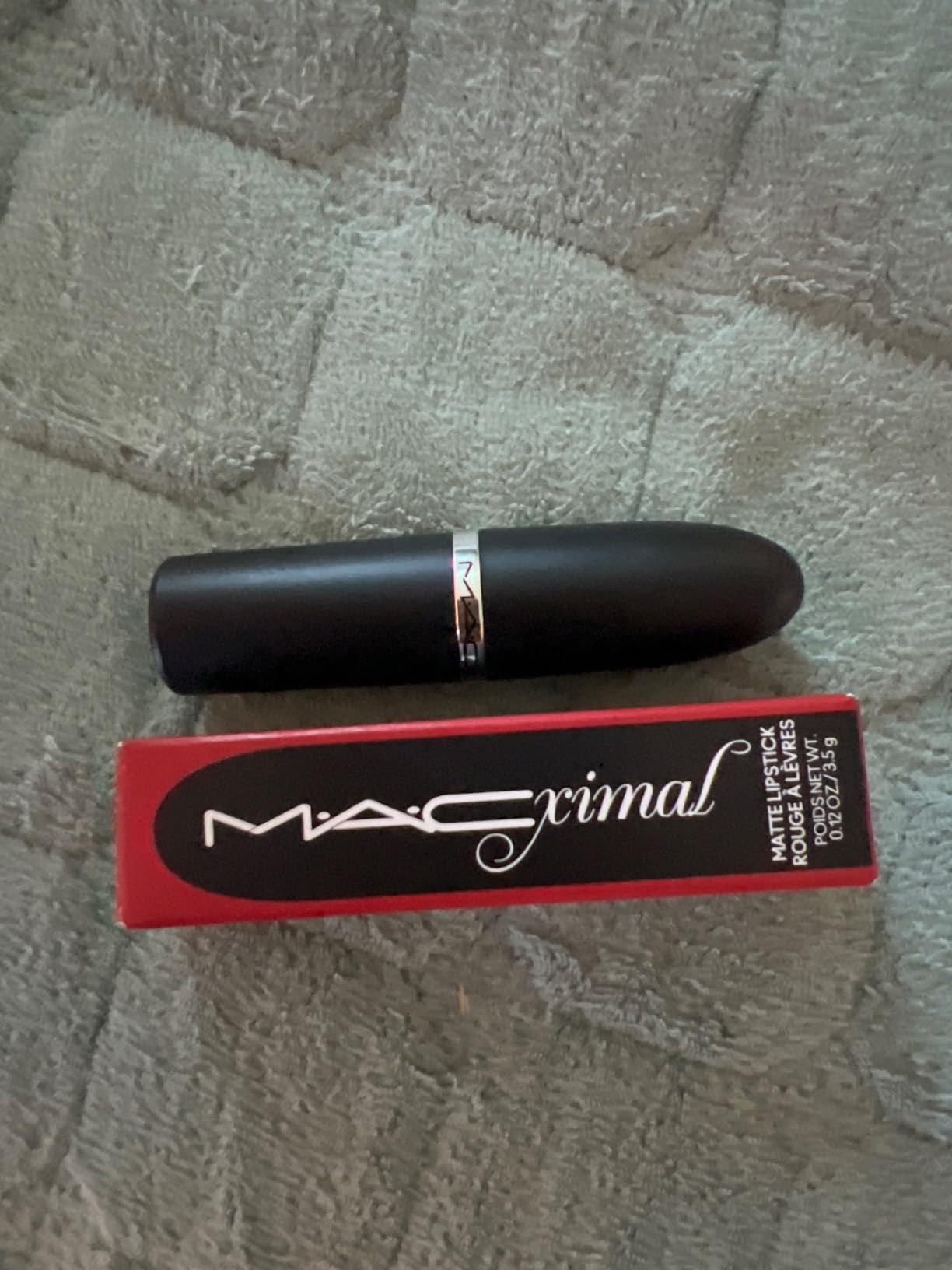 MAC Macximal Silky Matte - Ruby Woo for Women - 0.11 oz Lipstick | Amazon (US)