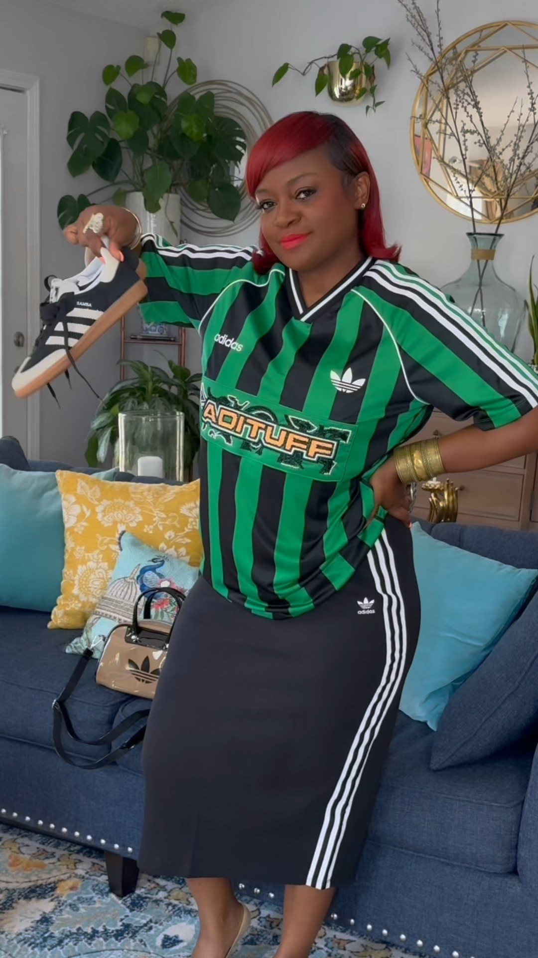 Comfy adidas fit 🫶🏾 

#LTKMidsize #LTKShoeCrush #LTKStyleTip