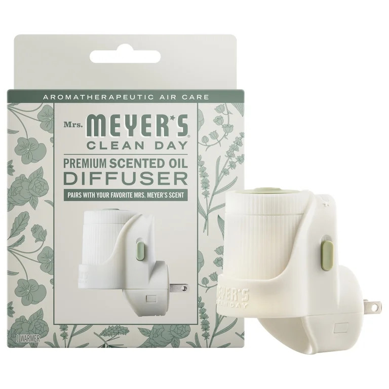 Mrs. Meyer's Clean Day Premium Scented Oil Plug-In, Diffuser & Air Freshener | Walmart (US)