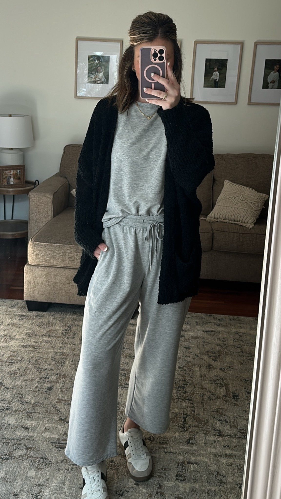 Still in stock in size large and color grey. I’m wearing a large. // 

#LTKMidsize #LTKmomlife
